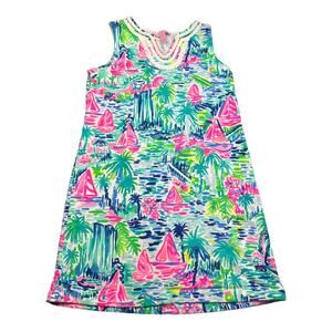 Girls Lilly Pulitzer Harper Shift Dress Size XL 12-14 years